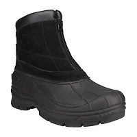 Weatherproof Mens Benson Waterproof Flat Heel Winter Boots