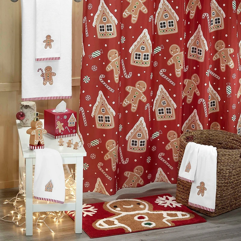 Avanti Gingerbread Man Bath Rug