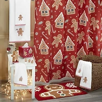 Avanti Gingerbread Man Bath Rug