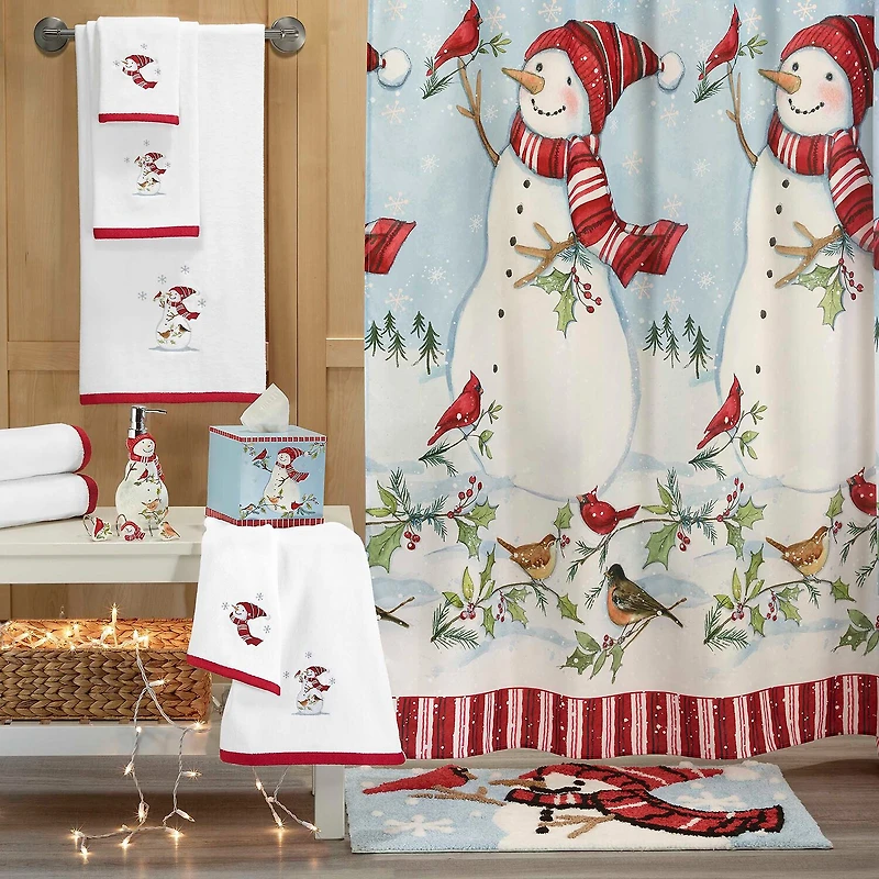 Avanti Holiday Cheer Shower Curtain