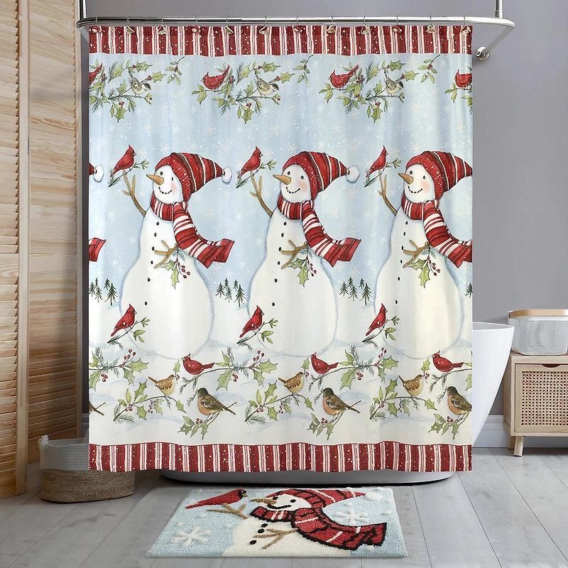 Avanti Holiday Cheer Shower Curtain