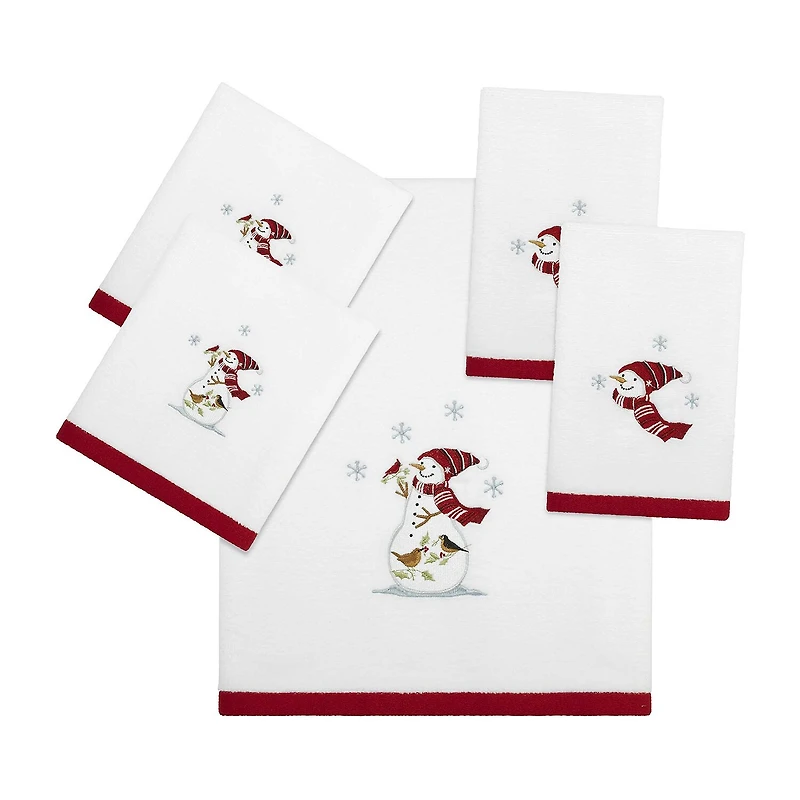Avanti Holiday Cheer 2-pc. Embellished Fingertip Towel