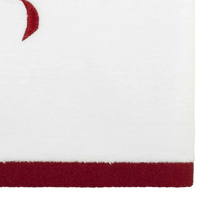 Avanti Christmas Bows 2-pc. Embellished Hand Towel