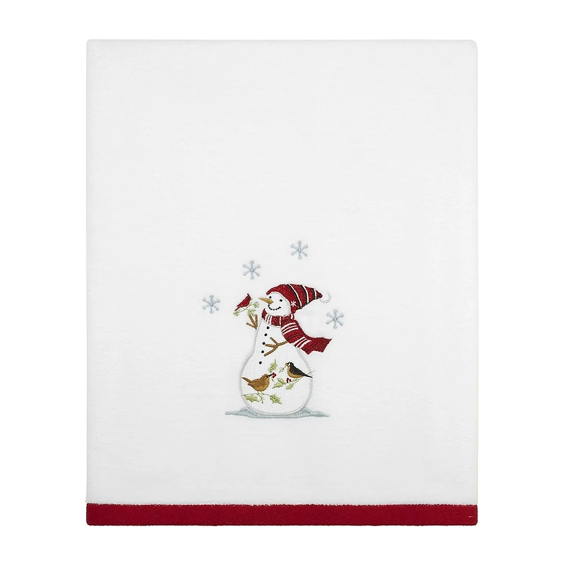 Avanti Cheer Embellished Holiday Bath Towel