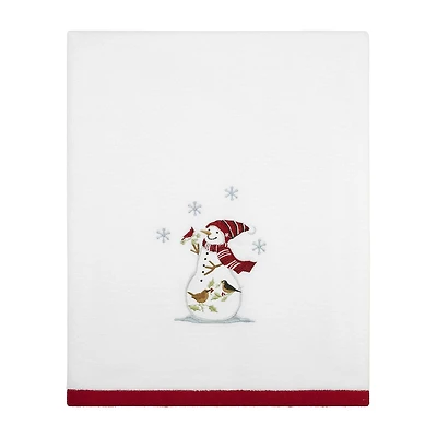 Avanti Cheer Embellished Holiday Bath Towel