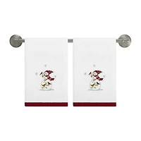 Avanti Holiday Cheer 2-pc. Embellished Hand Towel