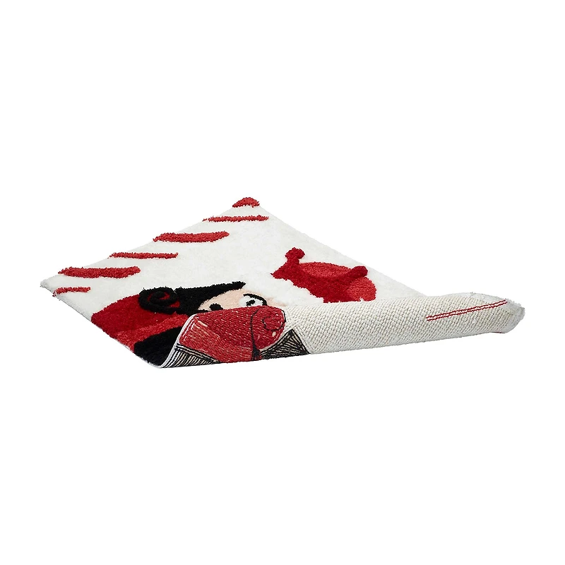 Avanti Peppermint Nutcracker Bath Rug