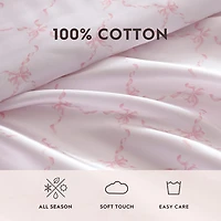 Laura Ashley Bow Ribbon Sheet Set
