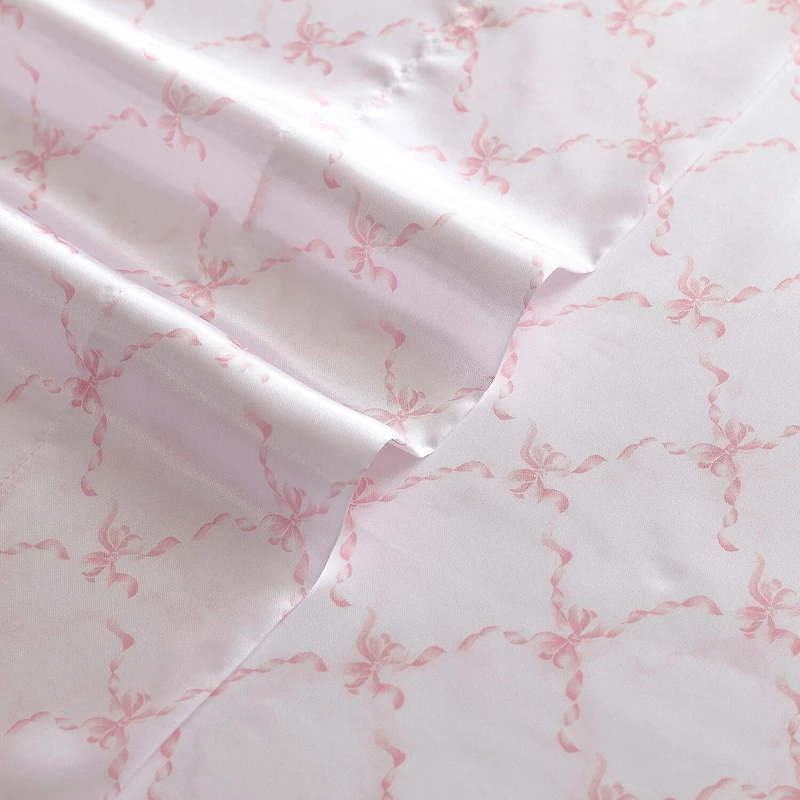 Laura Ashley Bow Ribbon Sheet Set