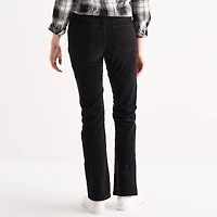 St. John's Bay Womens Tall Mid Rise Straight Corduroy Pant