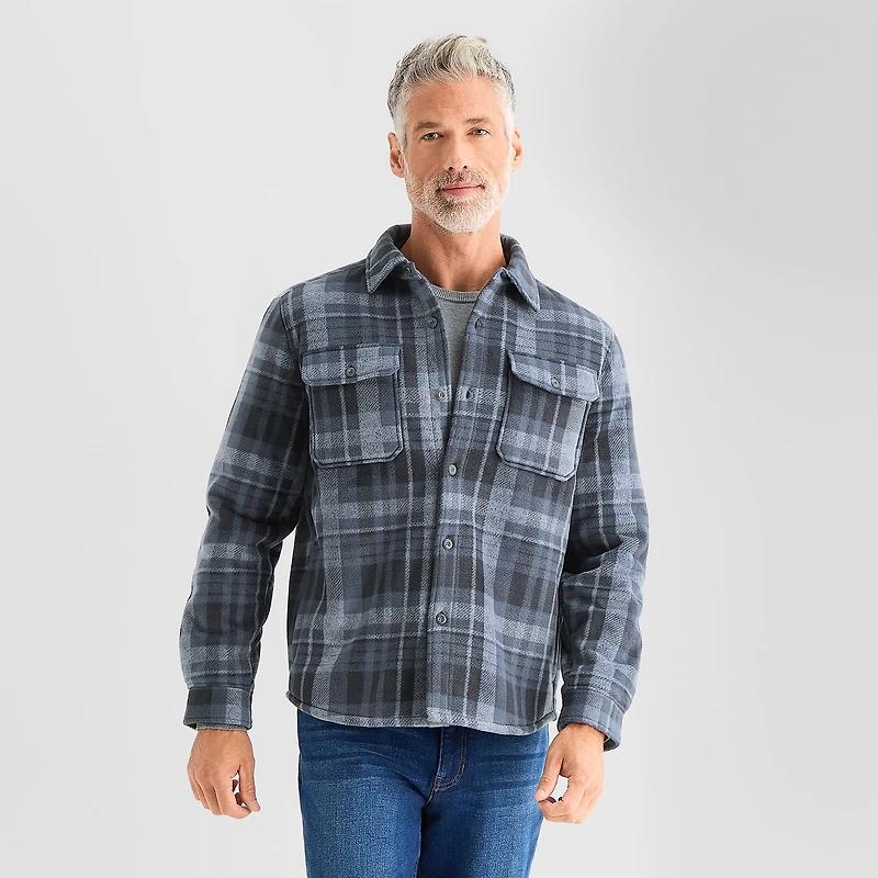 Free Country Mens Fleece Lightweight Jacket