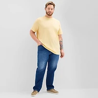 St. John's Bay Super Soft Mens Crew Neck Short Sleeve Big and Tall T-Shirt