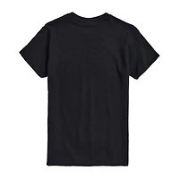 Mens Crew Neck Short Sleeve Regular Fit Marvel Big and Tall Graphic T-Shirt