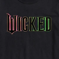 Mens Crew Neck Short Sleeve Regular Fit Wicked Big and Tall Graphic T-Shirt