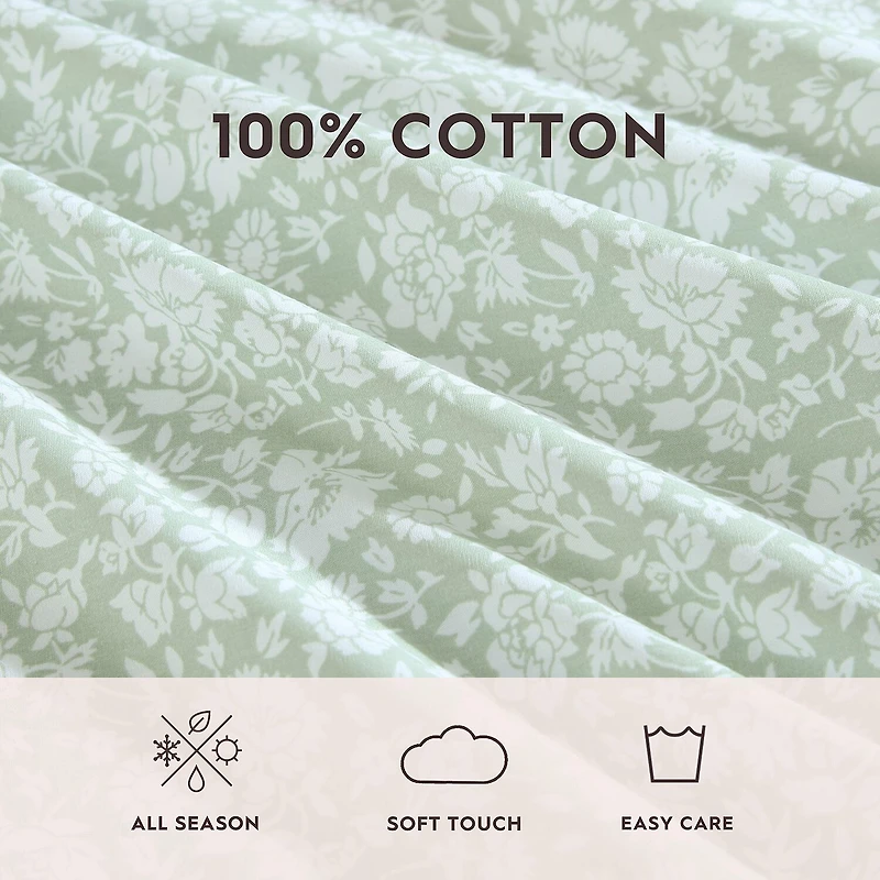 Laura Ashley Heirloom Ditzy Sheet Set