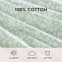 Laura Ashley Heirloom Ditzy Sheet Set