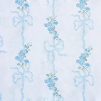 Laura Ashley Floral Ribbon Sheet Set