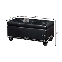 Designs4Comfort 7th Avenue Storage Ottoman