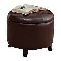 Designs4Comfort Round Ottoman