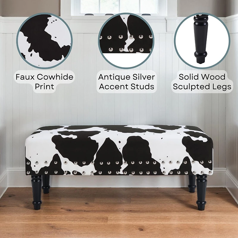 Convenience Concepts Designs4comfort Cushioned Ottoman