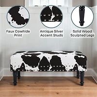 Convenience Concepts Designs4comfort Cushioned Ottoman