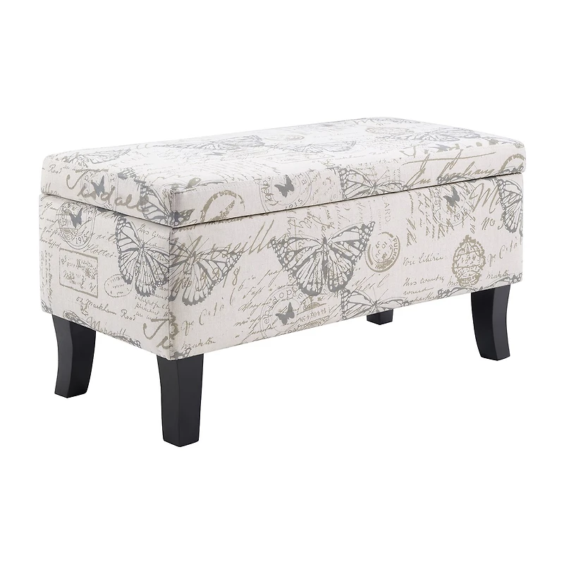 Convenience Concepts Designs4comfort Storage Lift-Top Ottoman
