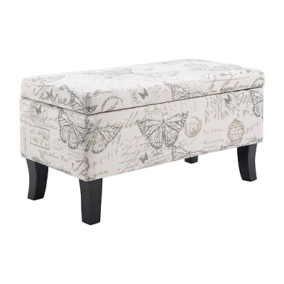Convenience Concepts Designs4comfort Storage Lift-Top Ottoman