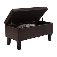 Convenience Concepts Designs4comfort Storage Lift-Top Ottoman