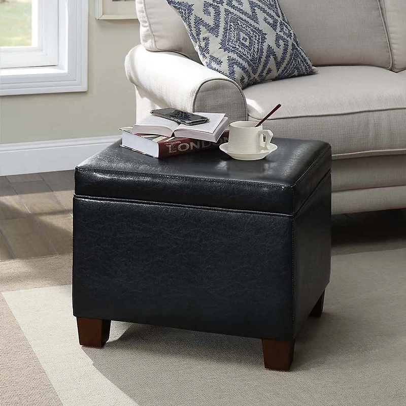 Convenience Concepts Madison Cushioned Ottoman