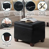 Convenience Concepts Madison Cushioned Ottoman