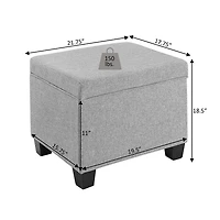 Madison Storage Ottoman