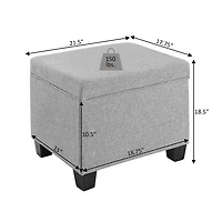 Madison Storage Ottoman