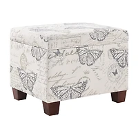 Madisson Cushioned Storage Ottoman