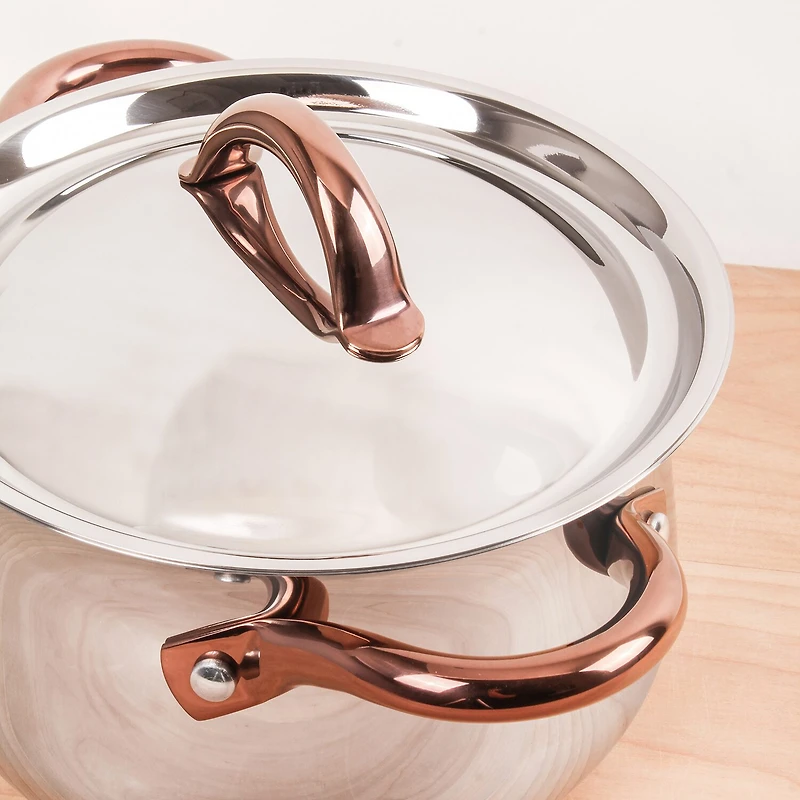 BergHOFF Ouro 2-pc. Stainless Steel Dutch Oven