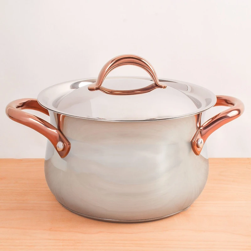 BergHOFF Ouro 2-pc. Stainless Steel Dutch Oven