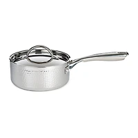 BergHOFF Hammered Covered 2-pc. Stainless Steel Sauce Pan