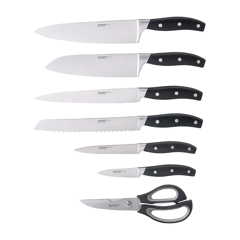 BergHOFF Essentials 8-pc. Forged Knife Block Set