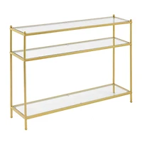 Convenience Concepts Royal Crest Glass Console Table