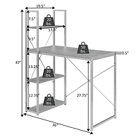 Convenience Concepts Designs2Go Office Work Station