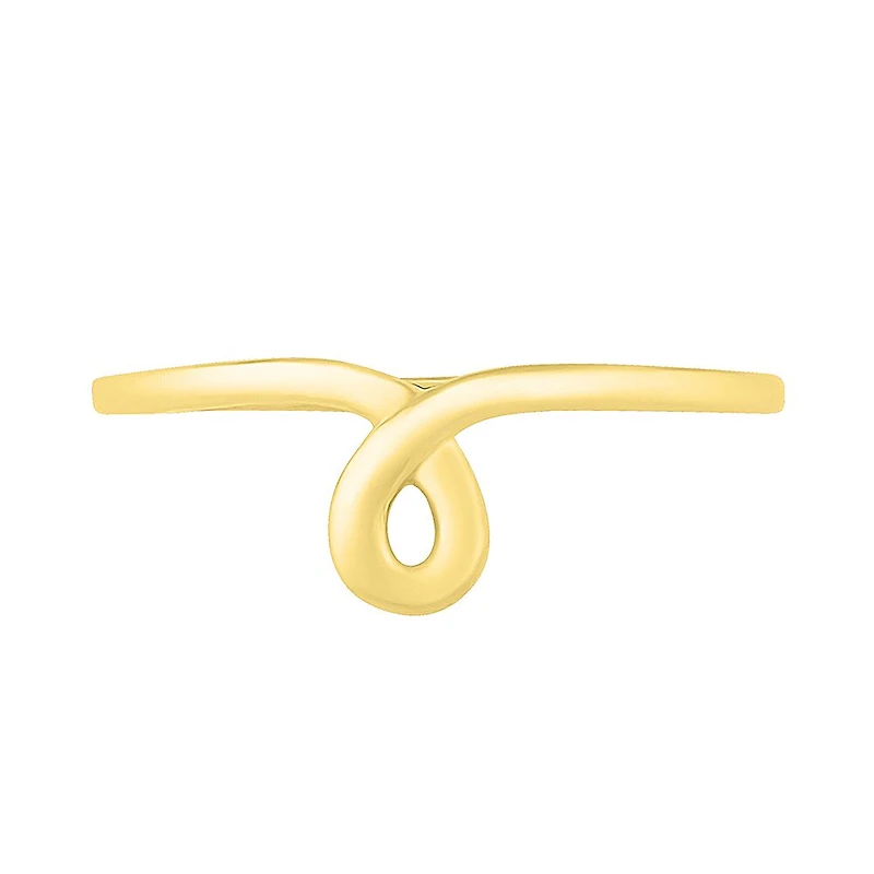 Womens 6.5MM 10K Gold Round Band