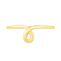 Womens 6.5MM 10K Gold Round Band