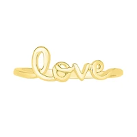 Womens 6.5MM 10K Gold Round Band