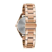 Caravelle Designed By Bulova Womens Stainless Steel Bracelet Watch 45l179