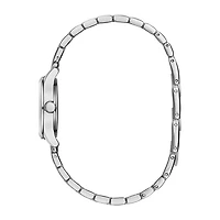 Caravelle Designed By Bulova Womens Silver Tone Stainless Steel Bracelet Watch 43l209