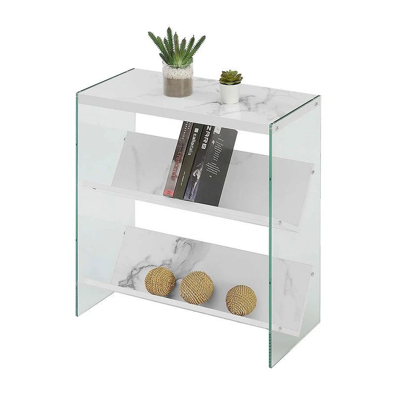 Convenience Concepts Soho Office Collection 2-Shelf Bookcase
