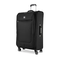 Skyway Everett 28 Inch Softside Lightweight Checked Spinner Luggage