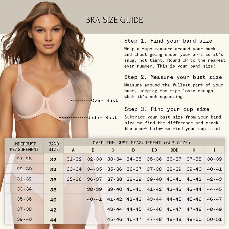 Paramour T-Shirt Full Coverage Bra 135087
