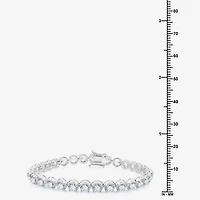 (G / Si1-Si2) Womens 12 Ct.T.W. Lab Grown White Diamond 14K Gold 7.25 Inch Tennis Bracelet