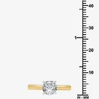 I Said Yes (G / Si1-Si2) Womens 1 1/4 CT. T.W. Lab Grown White Diamond Sterling Silver Round Solitaire Bridal Set