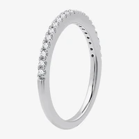 I Said Yes (G / Si1-Si2) Womens 1 1/4 CT. T.W. Lab Grown White Diamond Sterling Silver Oval Side Stone Solitaire Bridal Set